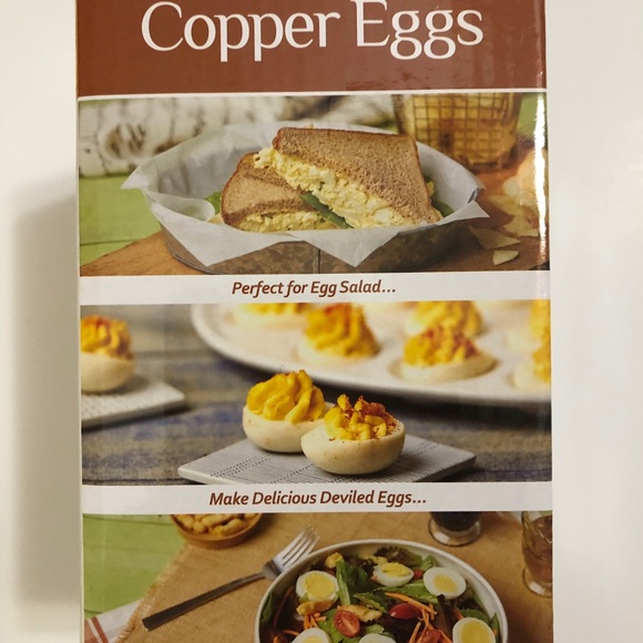 Cooper Chef Kitchen Copper Chef Copper Eggs Set As Seen On Tv